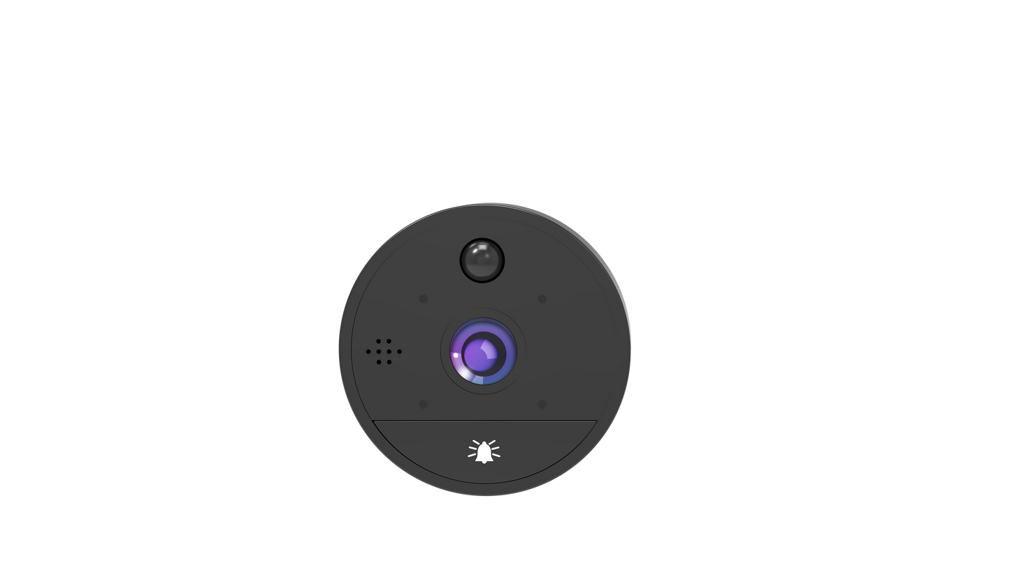 1080P Tuya Smart Digital Door Viewer Video Doorbell Wireless WiFi Two-Way Audio Video Door Eye With Camera