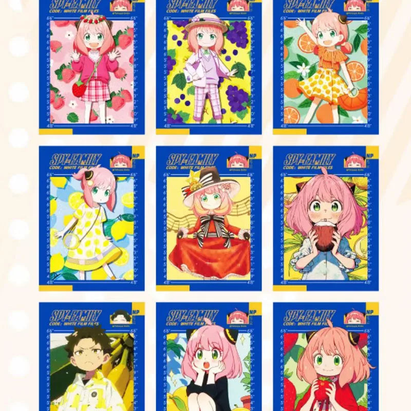 Wholesales SPY FAMILY Collection Cards Booster Box WIT STUDIO Cute Ania Rare Anime Girls Trading Cards