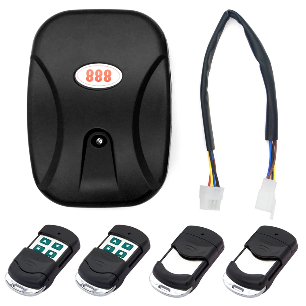 433Mhz Universal Remote Control Switch Mini RF Controller For The Garage Door Gate External Chain Motor Smart Home Assistant