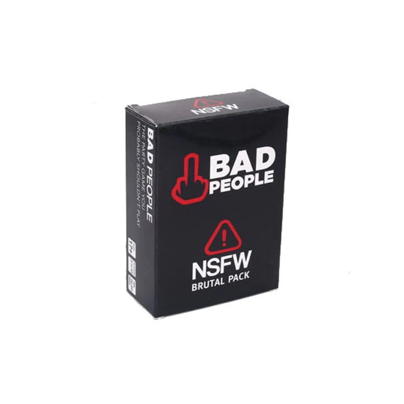 Hot Selling Bad People Party Game The Party Game You Probably Shouldn't Play And The NSFW Expansion Pack