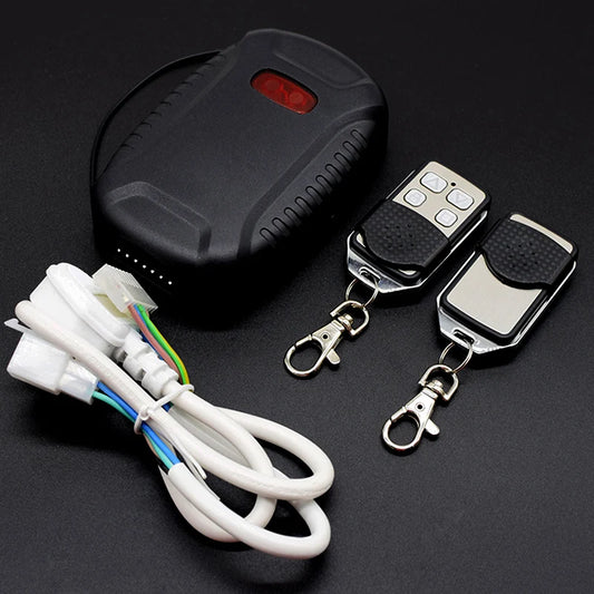 Rolling Shutter Tubular Motor Controller Wireless Garage Door Electric Door Remote Control Kit RF433mhz Receiver Emitter
