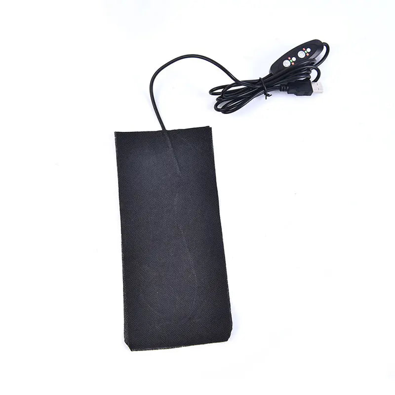 USB 5-12V Heating Heater Pad Massage For Warming Body Foot Winter Portable Warm Plate For Mouse Pad Shoes Golves Health Care