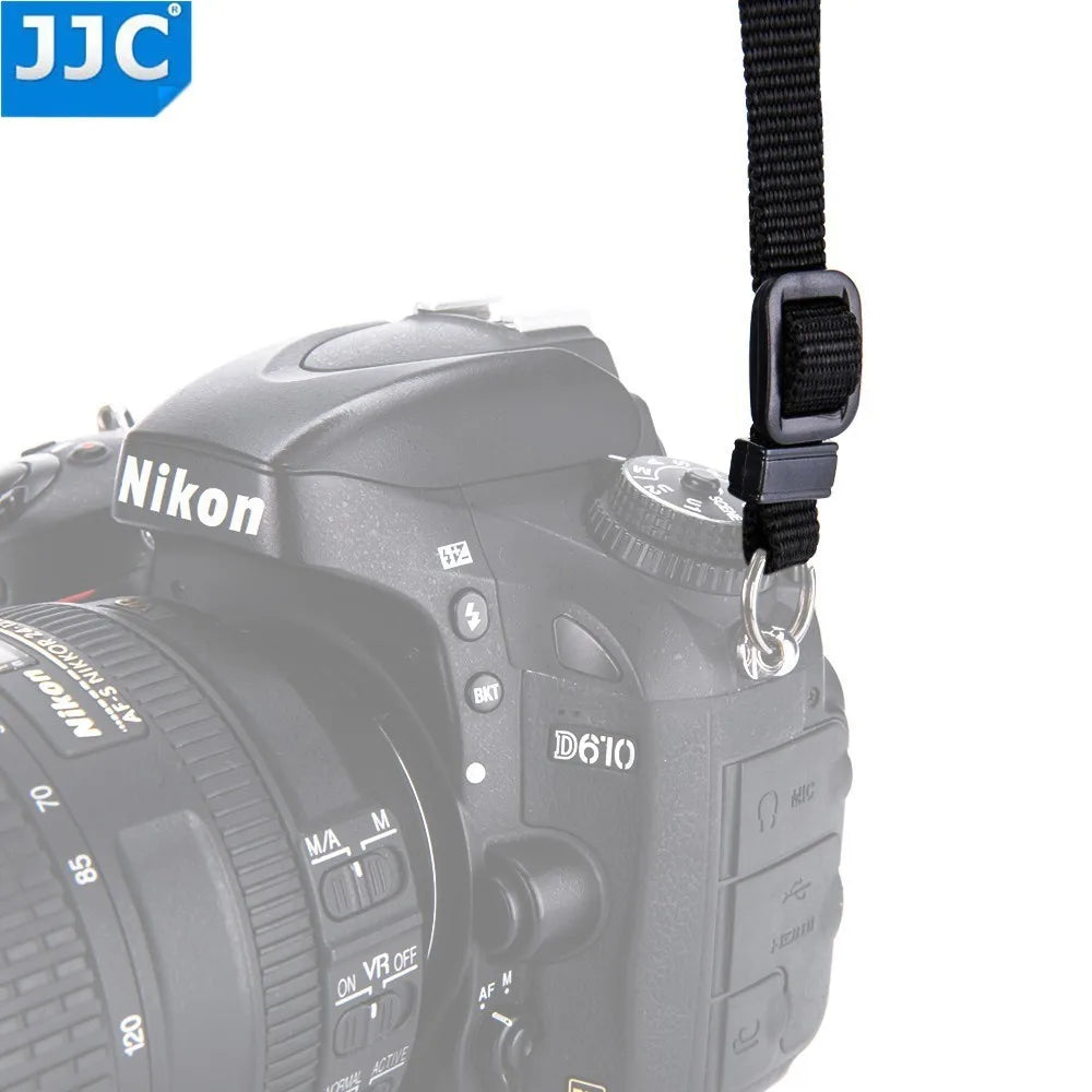JJC Camera Neck Strap Shoulder for Canon 750D 700D 600D 70D M3 M10 Nikon D3400 D5500 Sony A6300 A6000 A7 Universal Belt Pouch