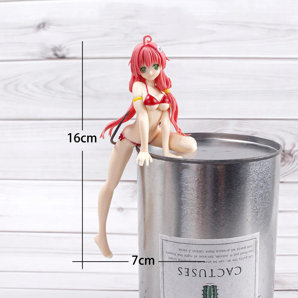 New 3 style Sexy Bikini Girl Yuuki Asuna Action Figure Anime Collection Peripherals Doll Cute Model Toys Car Ornaments