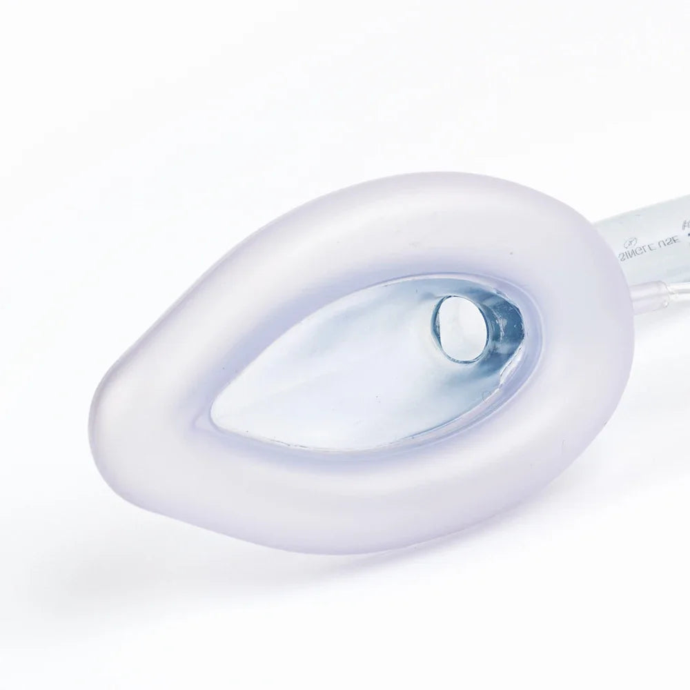 1pcs Reusable Medical Sterile PVC Laryngeal Mask Disposable Surgical Laryngeal Mask Airway Tube Oropharyngeal Airway