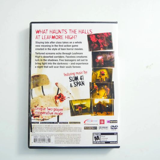 PS2 obscure With Manual Copy Disc Game Unlock Console Station 2 Retro Optical Driver Retro Video Game Machine Parts