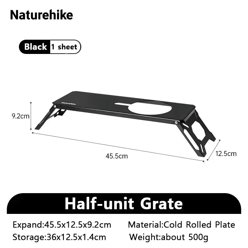 Naturehike IGT Burner Camping Outdoor Portable Gas Stove Kitchen Ultralight IGT Table Grill BBQ Cookware Three-Head Gas Burner