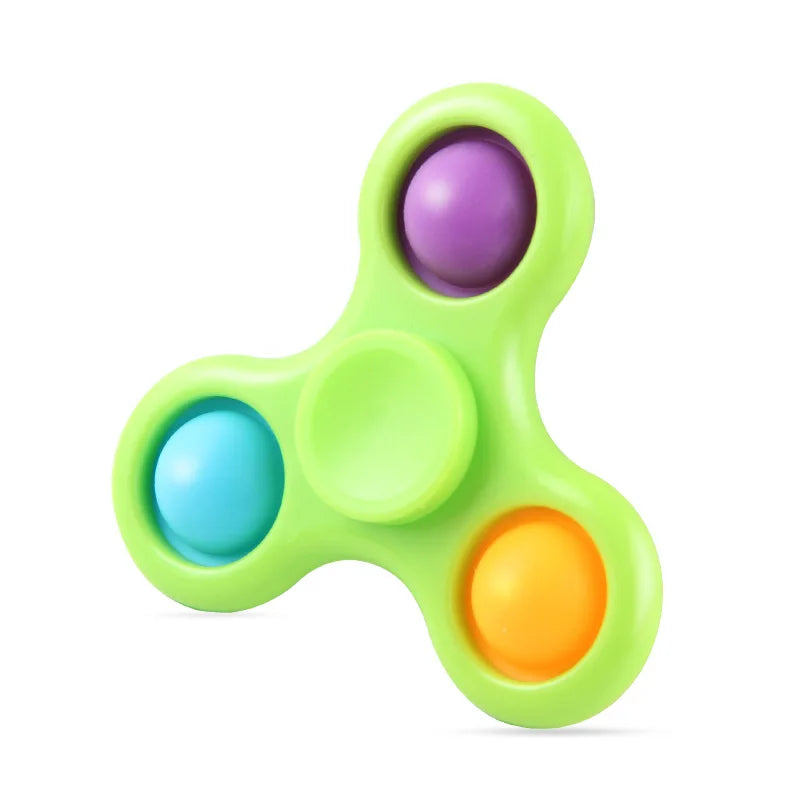 New Fidget Spinner Toys Hand Fingertip Multi-color Spnining Top Stress Relief Decompression Adults Toy Gifts for Boys Girls