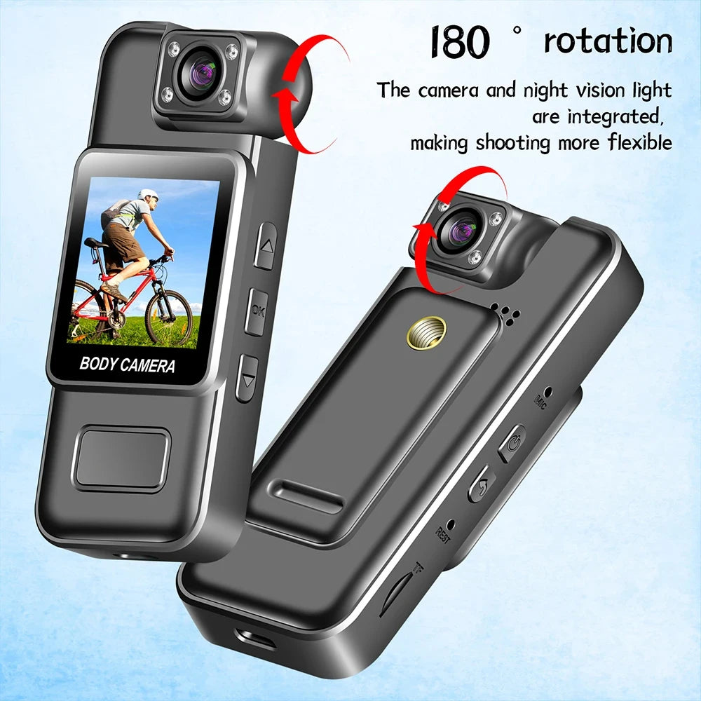 Ultra HD 4K WiFi Mini Camera Portable Digital Video Recorder Police Body Cam Infrared Night Vision Sports DV Small Camcorder
