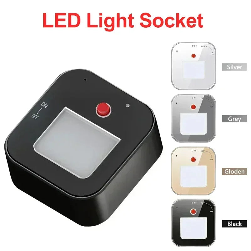 Power Movable Power Track Socket Appliances Popular US/UK/EU/FR Universal Outlets Wall Electrical Plug Adapter with USB/LED