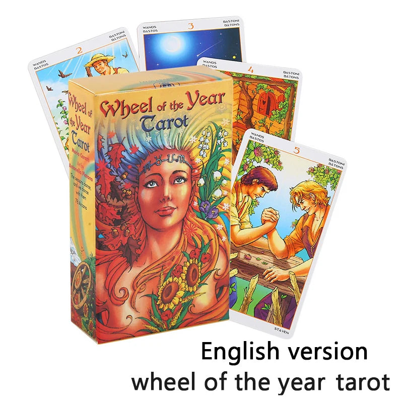 Tarot Cards Garbage Pail Kids In Spanish English Child Adult Family Gathering Game Playing Card Prophecy Card Toys Birthday Gift