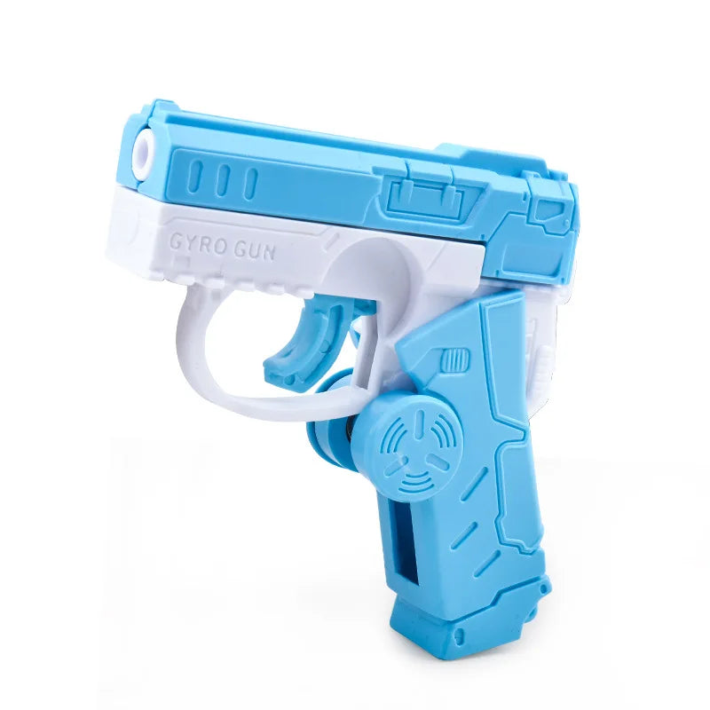 Transforming Fidget Spinner Gun Funny Fidget Toys Automatic Reloading Mini Gun Toy Office Adult Stress Relief Toys Creative Gift
