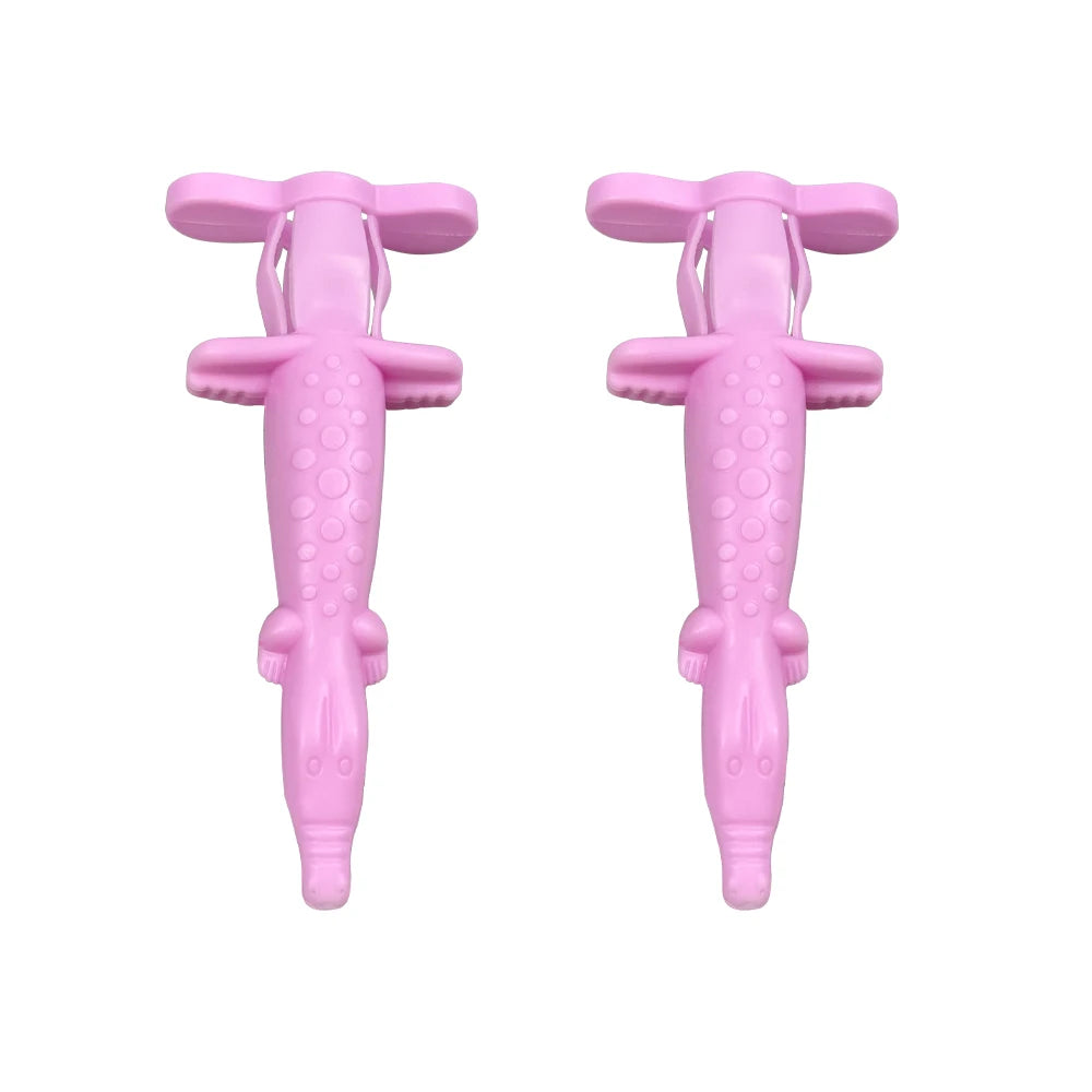 2Pcs Dental Funny Animal Shape Syringe Rubber Needle Cover Protective Cover Dentist Surgical Instrument Syringe Protective Case