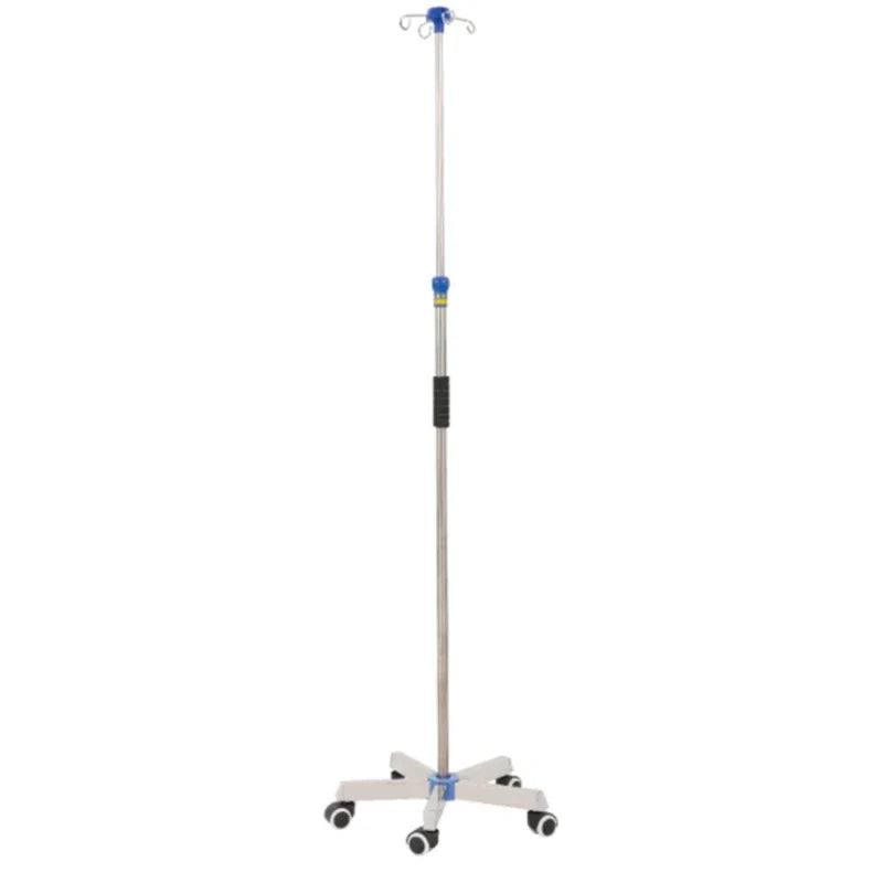 MT Medical China Factory Mobile Iv Drip Stand Height Adjust Pole