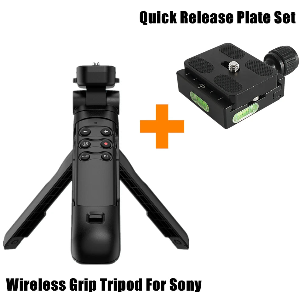 Replace Sony GP-VPT2BT Wireless Remote Camera Shooting Grip Vlogging Tripod Selfie Stick for Sony a6700 a7IV a7RV ZV-1II ZV-1f