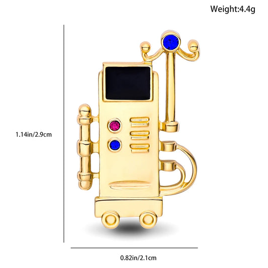 New Dialysis Machine Surgery Brooches Medical Equipment Jewelry Pins Accessory Lapel Sweater Badge Gifts for Doctor Nurse