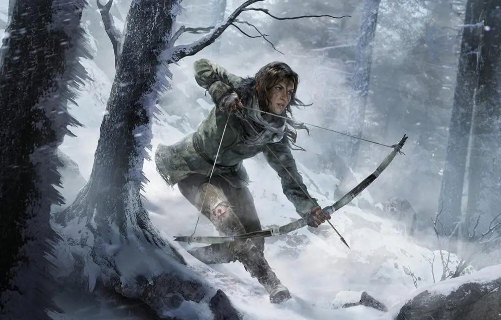 Rise of The Tomb Raider 20 Year Celebration Playstation 4 Original PS4 Product Disk Game Video Gaming station Console Gameplay