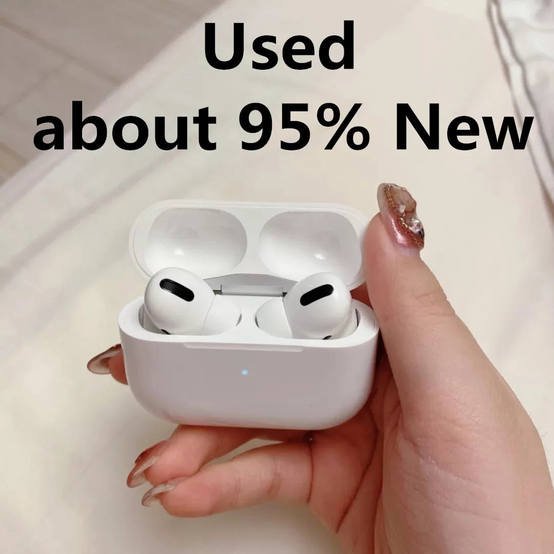 Original Apple Airpods Pro 2 3 Wireless Bluetooth Earbuds Active Noise Cancellation with Charging Case for IPhone iPad