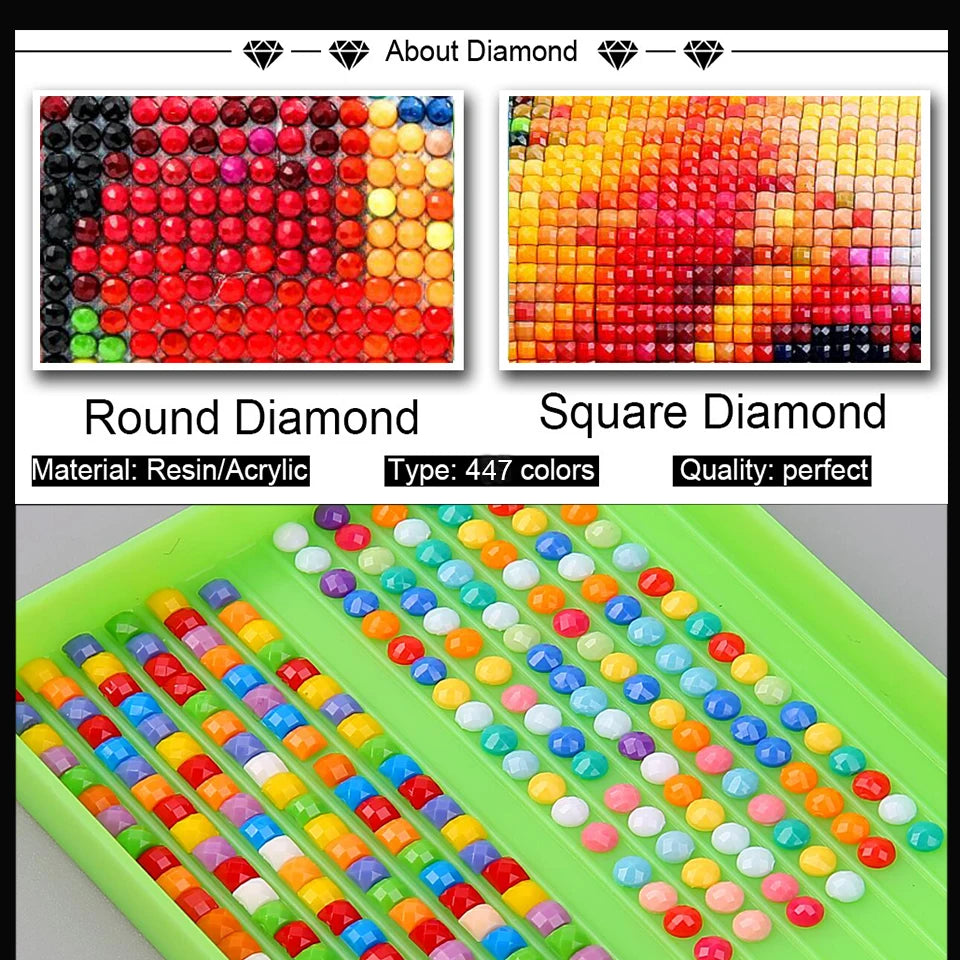 Mystery gift Mysterious 5D DIY Diamond Painting full drill mosaic custom photo 5D Diamond Embroidery Painting Surprise Box