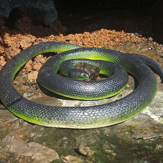 Fun Toy Snake simulation of soft rubber toys Artificial Snake Realistic Appearance Props Simulation False Snake Scary Toy