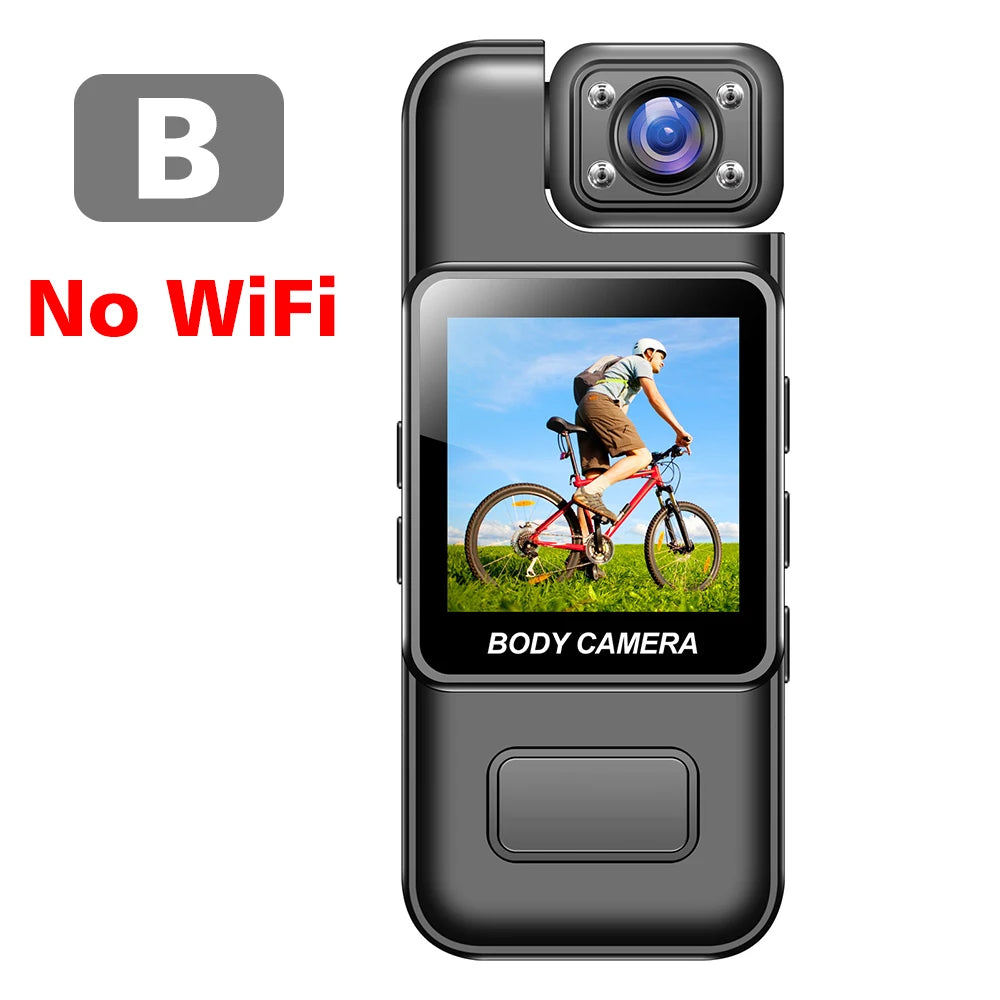 4K 2K 1080P HD Mini WiFi Camera Portable Digital Video Recorder Body Cam Infrared Night Vision Police/Bike Camcorder Sports DV