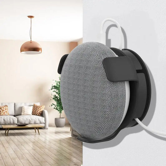 Outlet Wall Mount Holder for Google Home Mini/Echo Dot Cord Management for Nest Mini Smart Speaker Accessory