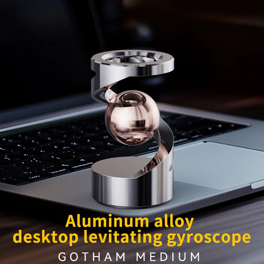 Metal magnetic levitation desktop toy anti-gravity spinning gyroscope relieve stress office decompression toy children's gift