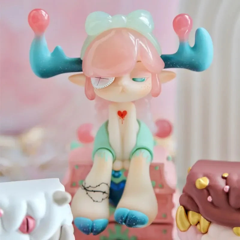 Aroma Princess Magic Town Series Mystery Box Blind Box Cute Action Anime Figure Kawaii Model Designer Doll Gift Toys