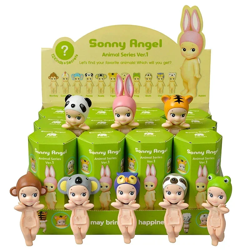 Collection Toys Sonny Angel Blind Box for Women Child Harvest Fruit Anime Figures Ornaments Dolls Fans Children XMAS Gift