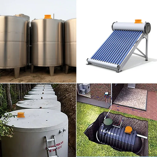 Remote Smart Home WiFi Tuya Smartlife APP Water Usage Meter Villa Apartments Remote Tank Monitor Ultrasonic Water Level Sensor