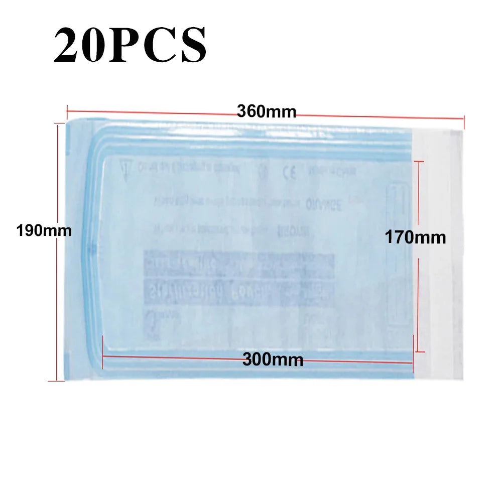50/20/10PCS Self-sealing Sterilization Pouches Bags Disposable Medical-grade Disinfection Bag Storage Bags Tattoo Accessories