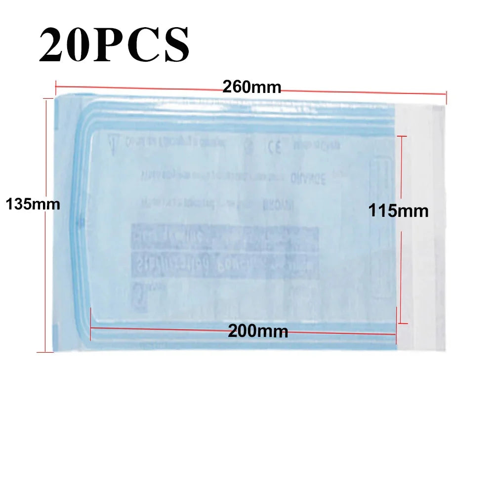 50/20/10PCS Self-sealing Sterilization Pouches Bags Disposable Medical-grade Disinfection Bag Storage Bags Tattoo Accessories