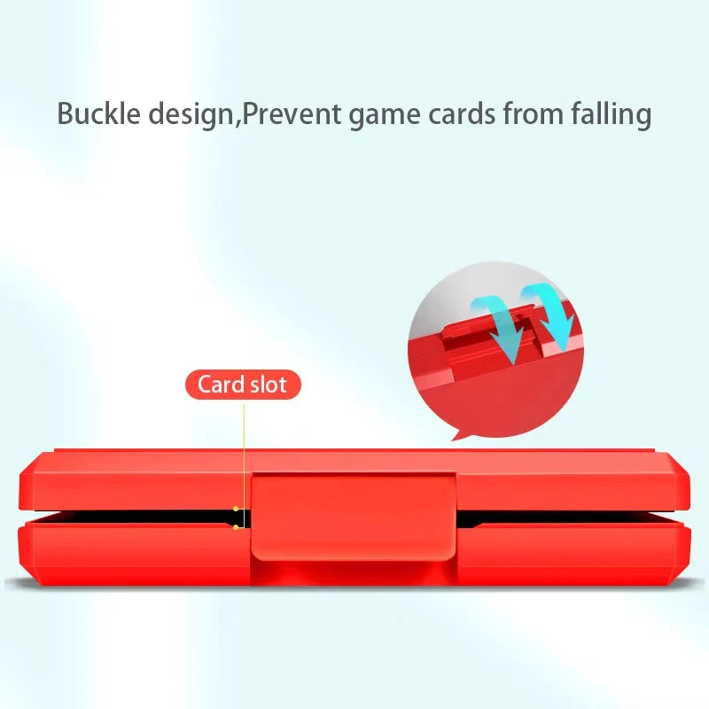 12 in 1 Game Cards Storage Case For Nintendo Switch Oled Box 3D Cartoon SD TF Memory Card Protective Cover Shell Accessories