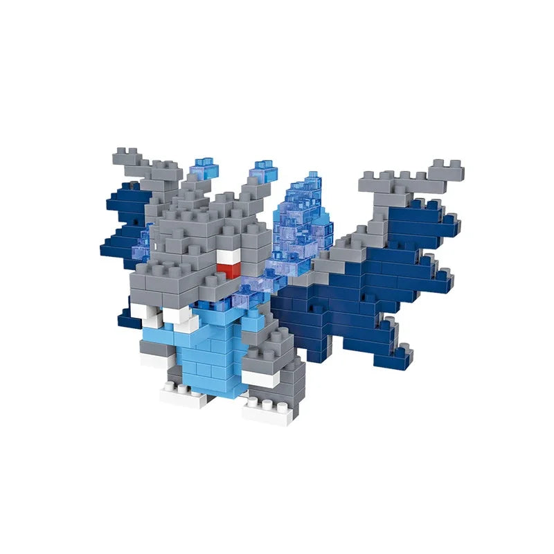 Pokemon Small Simple Building Blocks Pikachu anime figure Action Toys Graphics Diamond Mini Model Pocket Monster Collect Gift