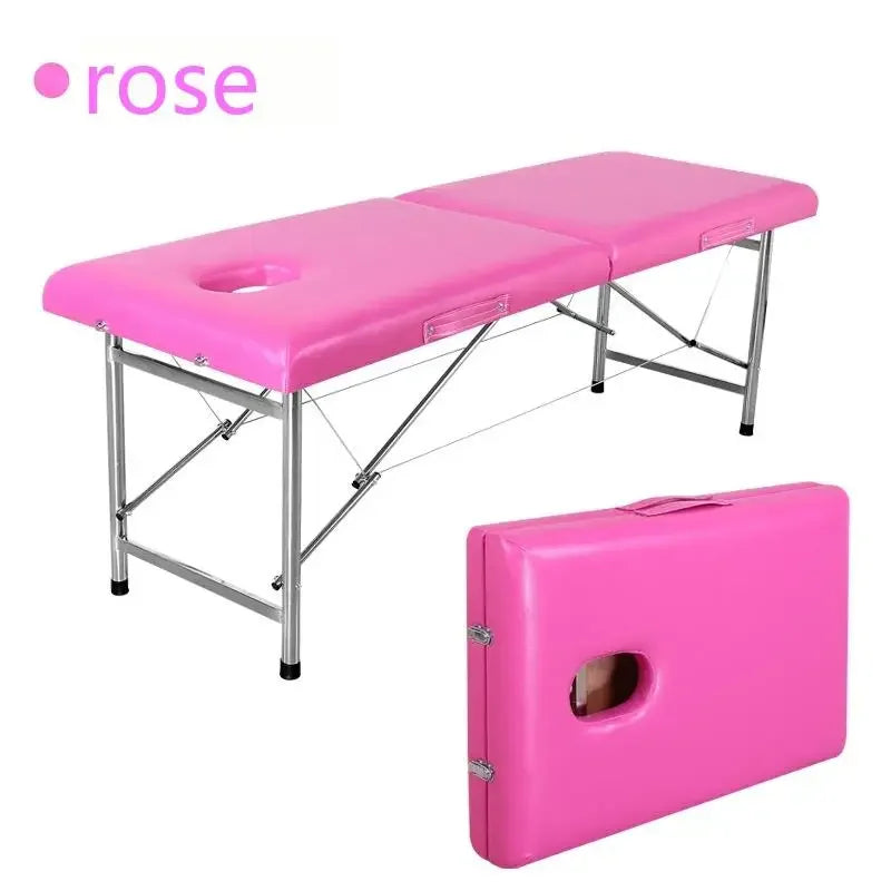 Portable Height-Adjustable Beauty Salon Spa Bed Hospital & Hotel Suitable for Massage Tables & Beds Salon Furniture
