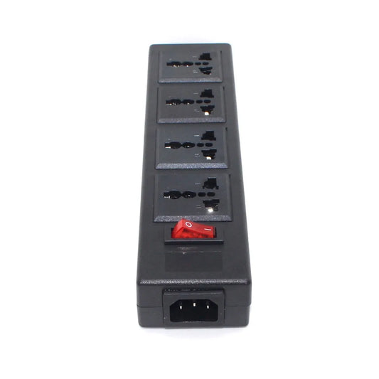 Network filter 4 Outlets Multi Universal PDU Power supply Electric Extension socket Connector for C14 C13 US UK AU EU Plug 2500W