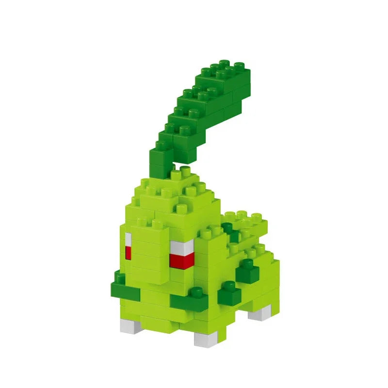 Pokemon Small Simple Building Blocks Pikachu anime figure Action Toys Graphics Diamond Mini Model Pocket Monster Collect Gift
