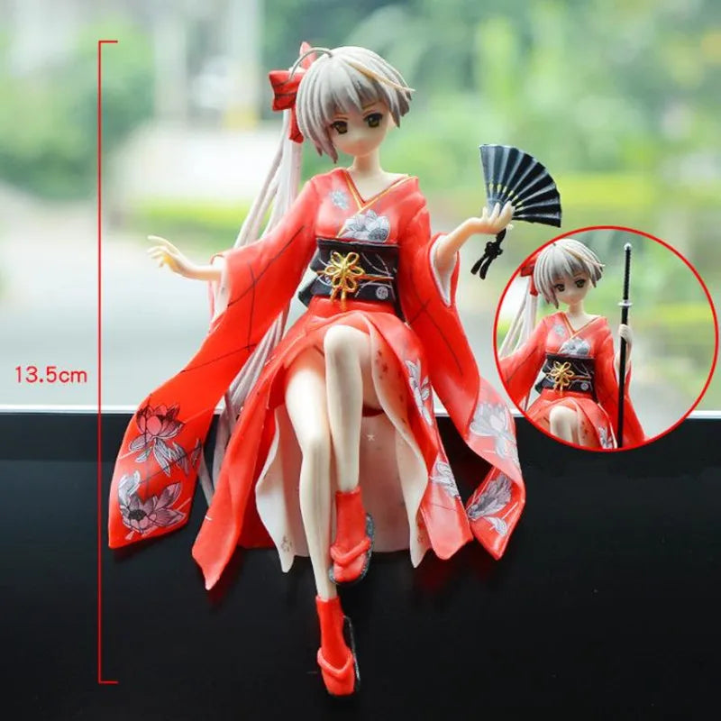 New 3 style Sexy Bikini Girl Yuuki Asuna Action Figure Anime Collection Peripherals Doll Cute Model Toys Car Ornaments