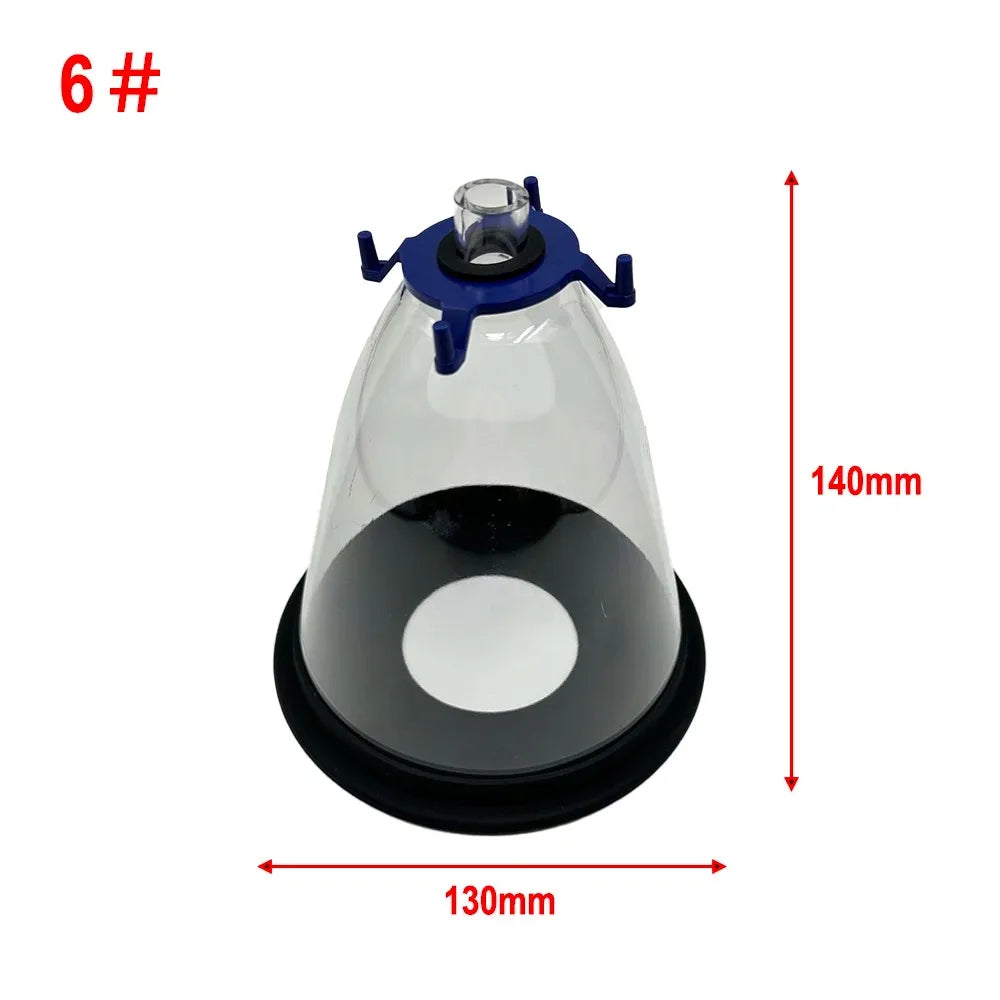 Enlarge animal surgical mask Pet Anesthesia Mask Dogs Cats Transparency Manual Resuscitator Veterinary Anesthesia Oxygen Mask