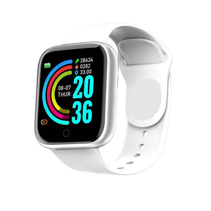 Y68 Smart Watch Men D20 Pro Smart Watch Heart Rate Monitor Blood Pressure Fitness bracelet Gift for IOS and Android Smartphones