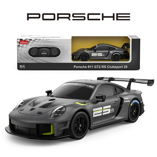 Rastar 1:24 Porsche 911 GT2 RS Clubsport 25 Racing model Remote Control Supercar Children's Remote control car toy