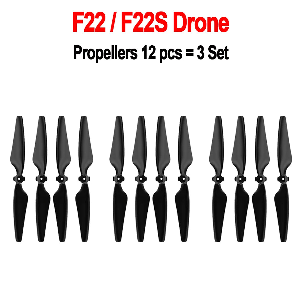 SJRC F22S Drone Propellers Accessories Parts F22 4K PRO Professional Dron Quick Disassembly Blades Spare F22 Maple Leaf