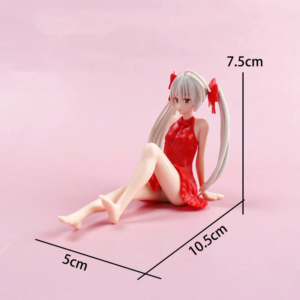 New 3 style Sexy Bikini Girl Yuuki Asuna Action Figure Anime Collection Peripherals Doll Cute Model Toys Car Ornaments