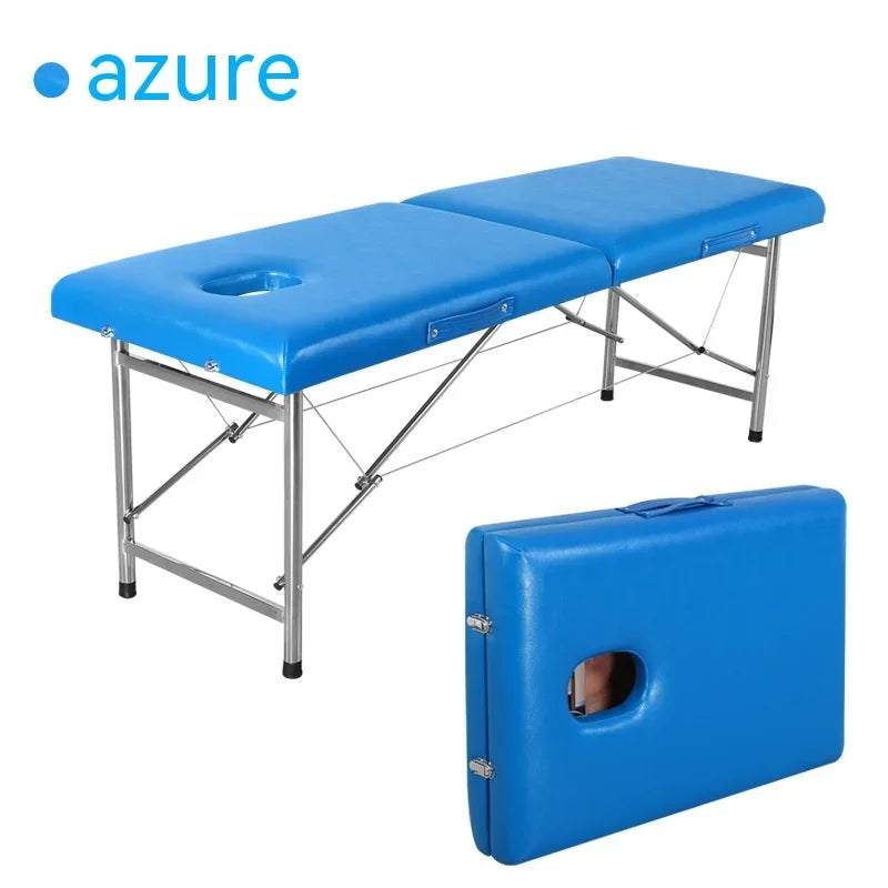 Portable Height-Adjustable Beauty Salon Spa Bed Hospital & Hotel Suitable for Massage Tables & Beds Salon Furniture