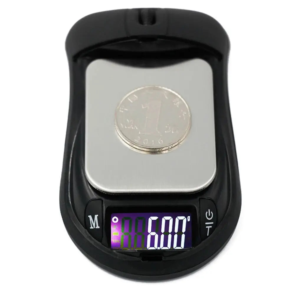 Scale 200g 0.01g Herb Medicine Weight Mouse Shape Scales Balance LCD Display Jewelry Scale Weight Scale Electronic Scales