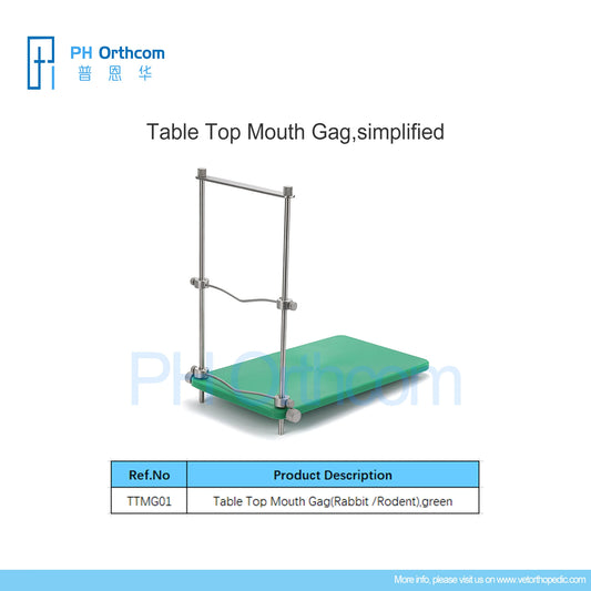 PurrWoof Vet Dental Table Top Mouth Gag for Rabbit/Rodent Veterinary Use Only Mascotas Medical Equipment Surgical Instrument