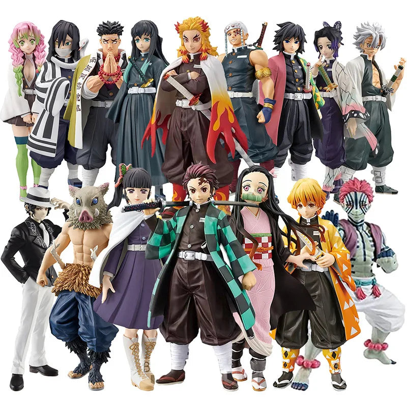 Demon Slayer Mystery Box Lucky Bag Kimetsu No Yaiba Tanjirou Action Figures Collection Model Toys for Children Blind Box Gift