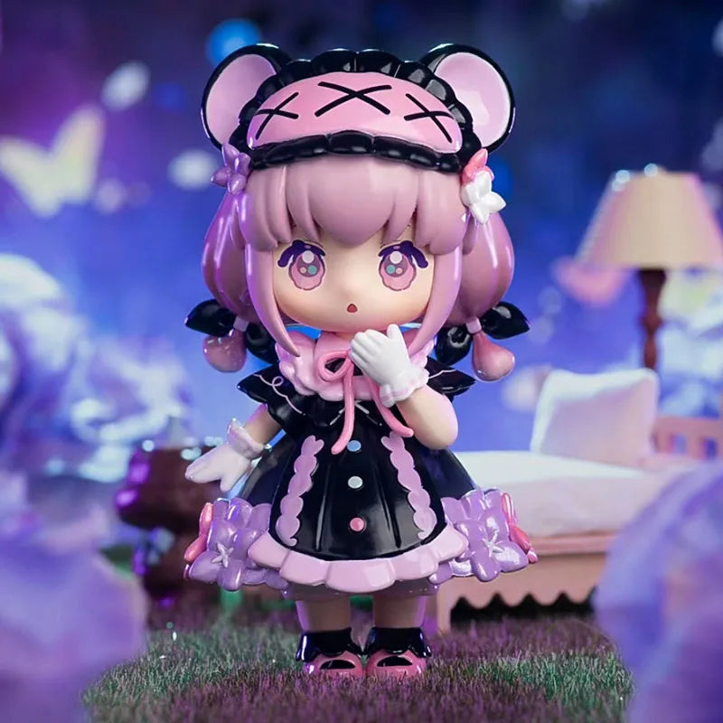 Ninizee The Secret Realm of Flowers Series Mystery Box Dolls Kawaii Action Anime Figure Blind Box Toys Gift
