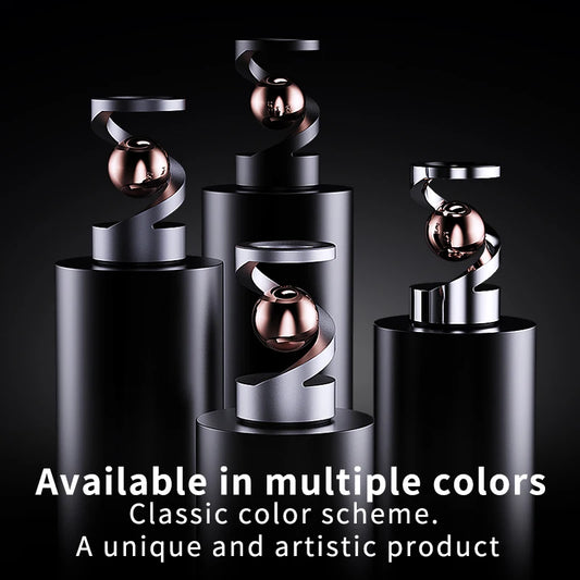 Metal magnetic levitation desktop toy anti-gravity spinning gyroscope relieve stress office decompression toy children's gift