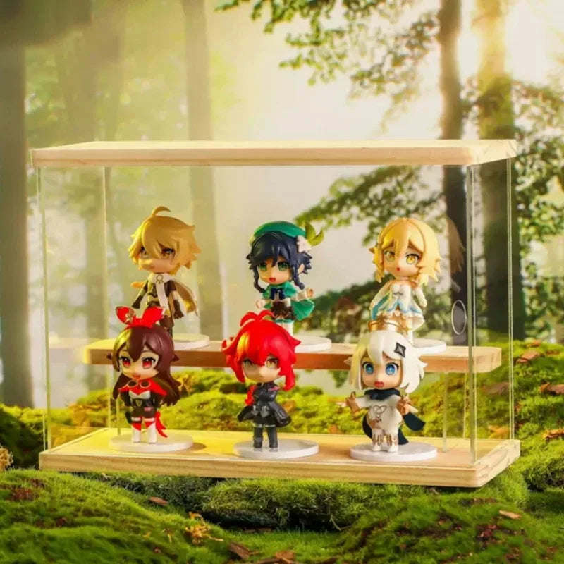 Genshin Impact Mini Cute Figure Mystery Box Anime Figure Game Action Figure Blind Box Lucky Model Doll